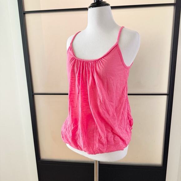 Y2K Pink Satin Butterfly Tank Top – Size M | Embroidered Sequined Camisole - Picture 4 of 12